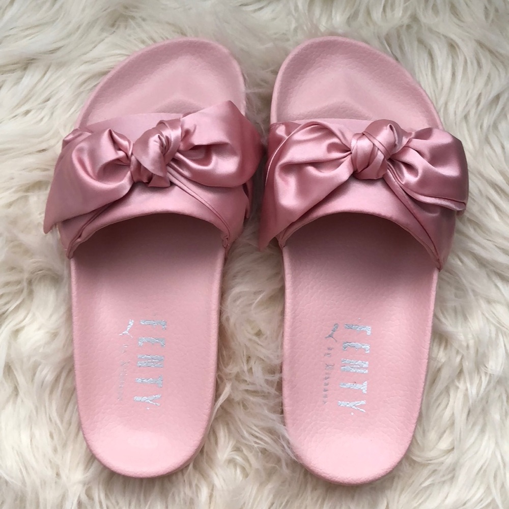 FENTY by Rihanna bow slides